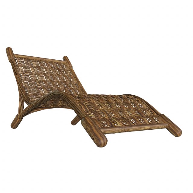 lounge chair 3D 模型 .c4d .max .obj .3ds .fbx .stl .blend 