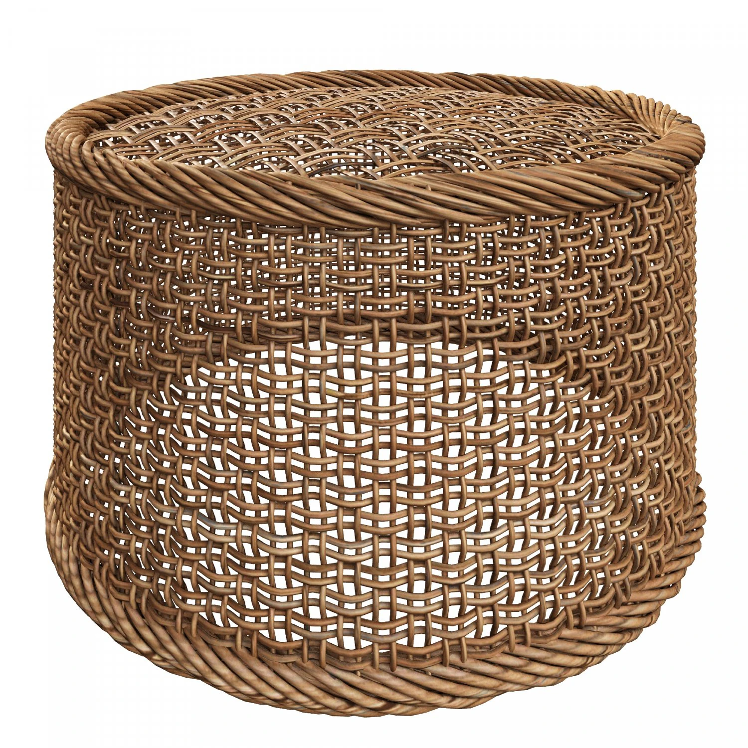 pouf 3D Model .c4d .max .obj .3ds .fbx .stl .blend 