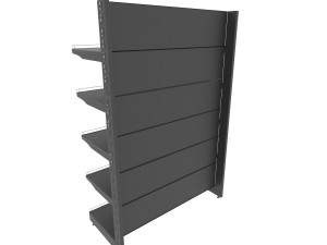metal shelving 3D Model