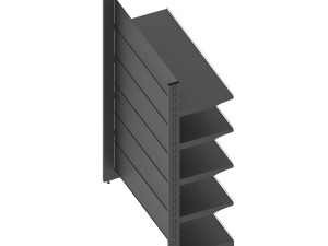 metal shelving 3D Model