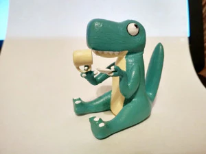 Kaffee-Dino 3D Modell