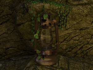 Ruined Lantern 3D Model
