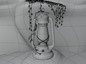 Ruined Lantern Modèle 3D