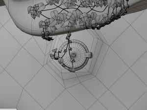 Ruined Lantern Modèle 3D