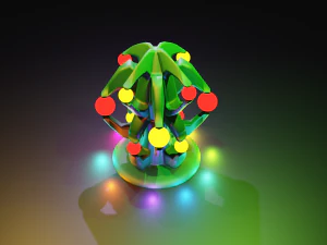 Table lamp 3D Model