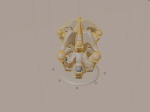 Table lamp 3D Model