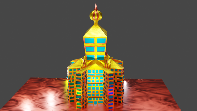 office Modello 3D .c4d .max .obj .3ds .fbx .stl .blend 