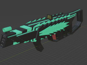 Morte di neve Modello 3D