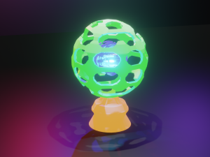 Table lamp 3D 模型
