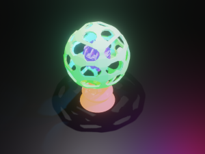 Table lamp 3D 模型