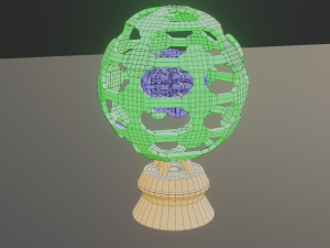 Table lamp 3D 模型