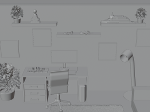 Small Room Modello 3D