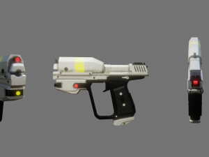 m6g pistol 3D Model