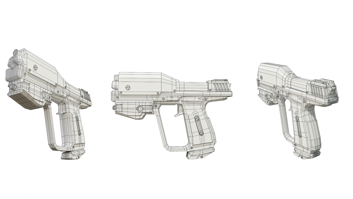 Pistol 3d model