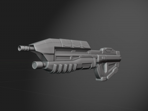 MA5B Assault rifle 3D Принт Модель