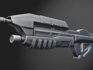 MA5B Assault rifle 3D Принт Модель