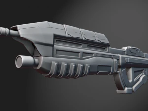 MA5B Assault rifle 3D Print Model
