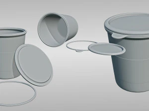 항아리 3D 프린트 모델