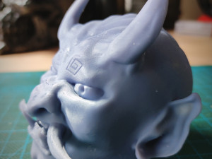 japanese daemon skull 3D Print Model