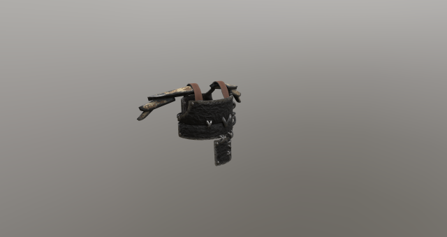 Barbarian armor Model 3D .c4d .max .obj .3ds .fbx .stl .blend 