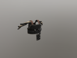 Barbarian armor Modèle 3D