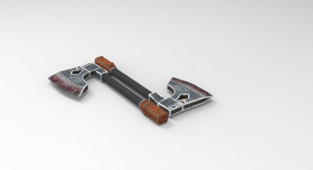 Scandinavian Axe 3D मॉडल .c4d .max .obj .3ds .fbx .stl .blend 