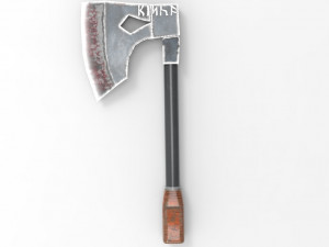 Scandinavian Axe 3D मॉडल