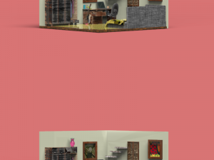 Bed Room Model 3D