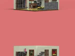 Bed Room 3D Model