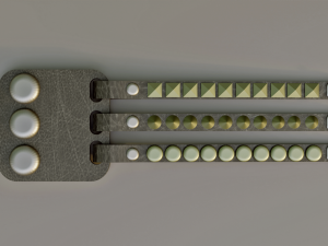 Rock Bracer 3D Model