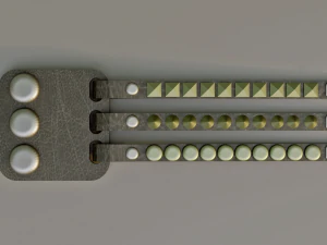 Rock Bracer 3D Model