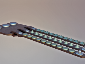 Rock Bracer 3D Model