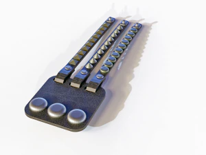 Rock Bracer 3D Model