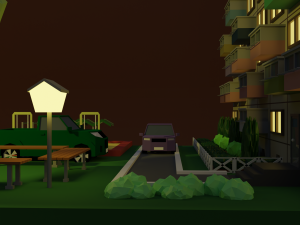 Post Soviet high-rise building 3D 模型