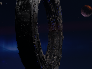donut space 3D Model