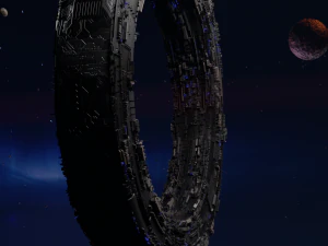 пончик простору 3D Модель