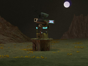 desert bar 3Dモデル