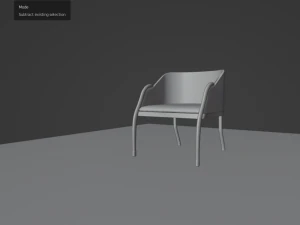 Fancy Chair 3D Model