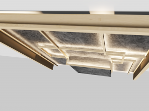 authors modern wall decor for the interior 3D Model