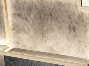 authors modern wall decor for the interior 3D 모델