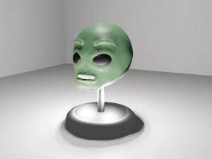 kepala asing Model 3D