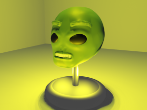 alien head Modèle 3D