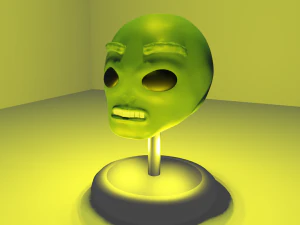 alien head 3D Model