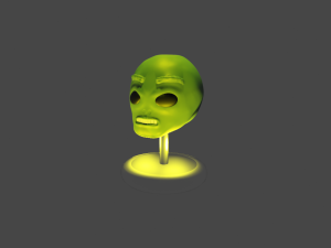 alien head Modèle 3D