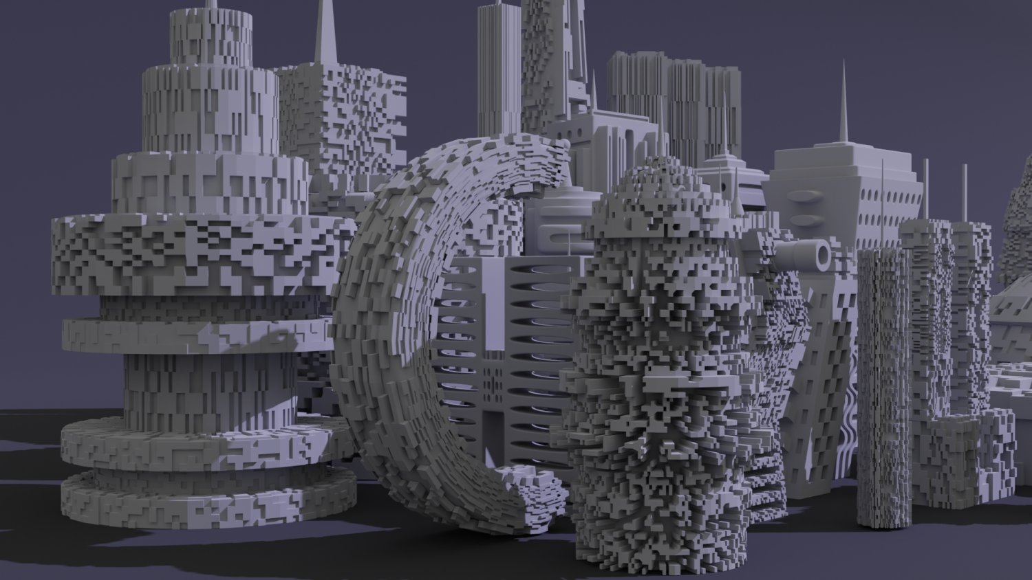 3d items. Kitbash3d Highways. Китбаш 3д утопия. Kitbash3d - Brutalist. Kitbash3d Neo Dubai.