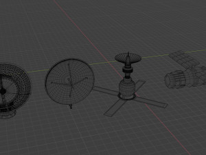 Satellite dish antenna 3D Model