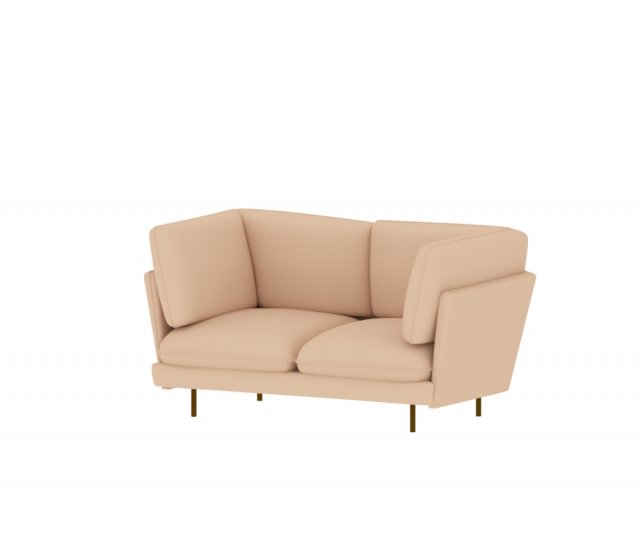 two seat sofa high poly3dmax 3D 模型 .c4d .max .obj .3ds .fbx .stl .blend