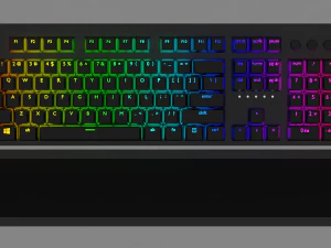 razer inspired keyboard 3D Model