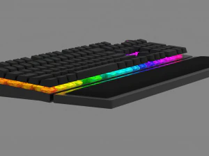 razer inspired keyboard 3D Model