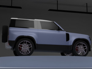 landrover 2020 3D 模型